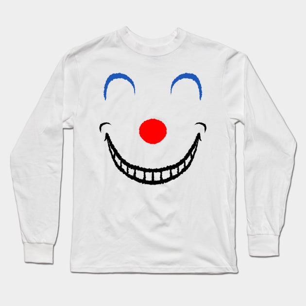 Cartoon Eyes - Clown Long Sleeve T-Shirt by TheWanderingFools